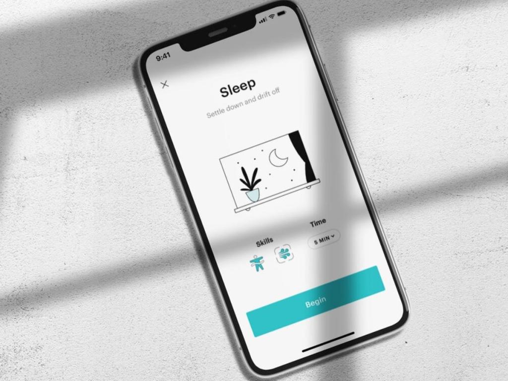 balance meditations app with sleep program