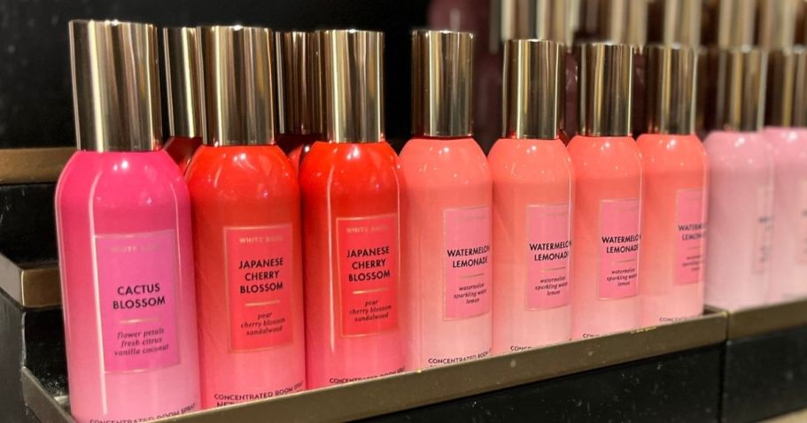 Bath & Body Works Room Sprays Just $3.50 (Reg. $9) – Today Only!