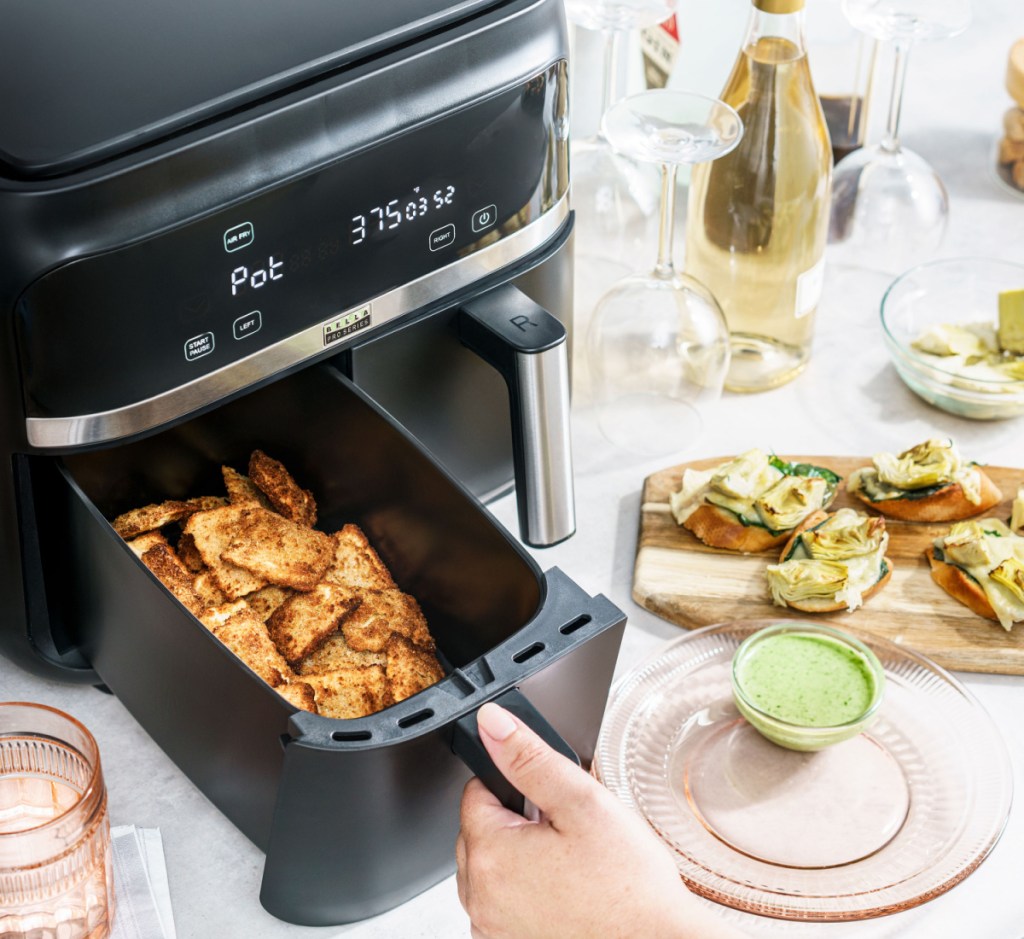 Bella Pro Series 8-Quart Digital Air Fryer w/ Dual Baskets