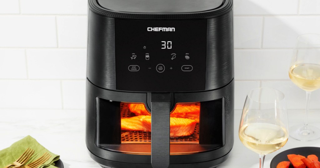 Chefman 5-Quart TurboFry Touch Digital Air Fryer w/ Easy View Window