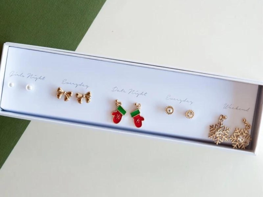 Christmas Boxed Stud Sets