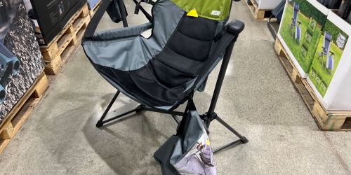 Swinging Hammock Chair Only $39.99 Shipped on Costco.online | Includes Carrying Bag, Pillow & Drink Holder