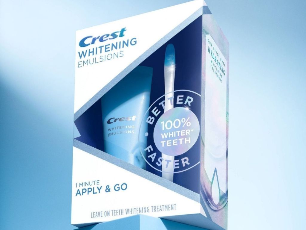 Crest Whitening Emulsions