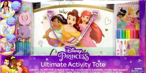 Disney Princess Ultimate Activity Tote 100-Piece Set Only $10 on Walmart.online (Regularly $35)