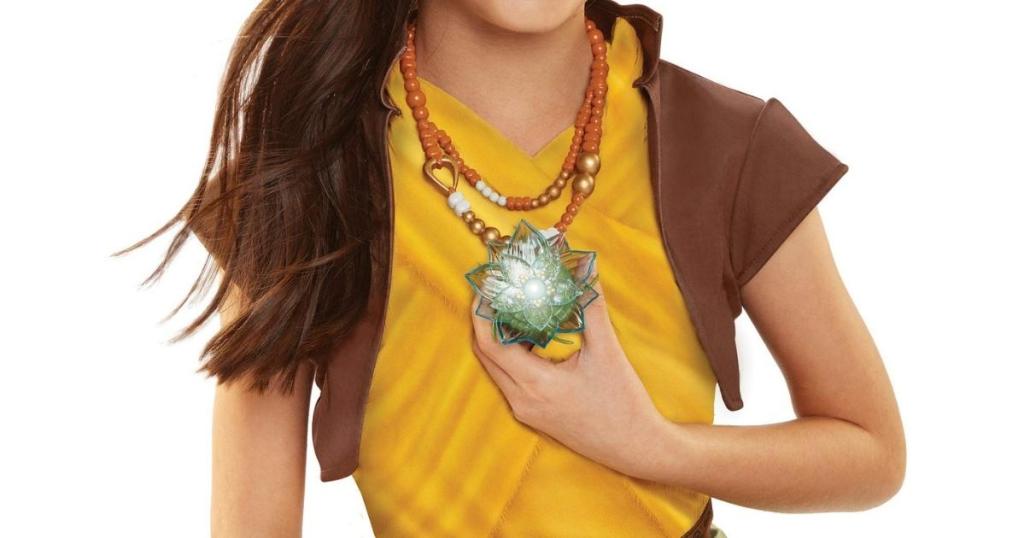 Disney Raya Dragon Flower Light Up Necklace