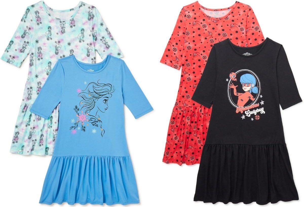 Girls Play Dress 2-Pack