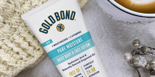 Gold Bond Pure Moisture Lotion 5.5oz Only $3.32 Shipped on Amazon