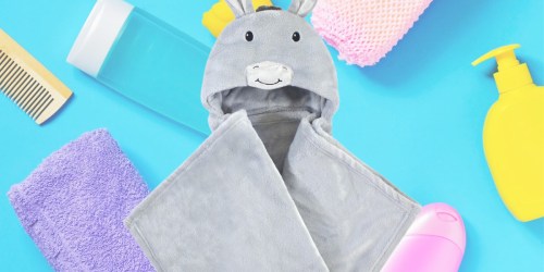 Hudson Baby Hooded Plush Animal Blankets from $5.86 on Walmart.online (Regularly $14)