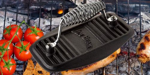 Jim Beam Cast Iron BBQ Press Only $16.99 Shipped on Woot.online (Regularly $30) + More Gifts for Him