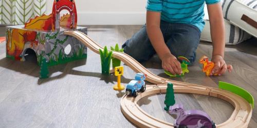 KidKraft Adventure Tracks Dino World Set Only $7.50 on Walmart.online (Regularly $35)