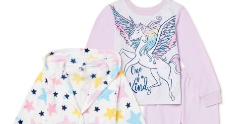 ** Girls Pajama Set w/ Robe Only $5.66 on Walmart.online (Regularly $21)