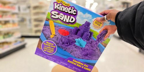 ** Kinetic Sand Sets From $5 on Amazon or Target.online