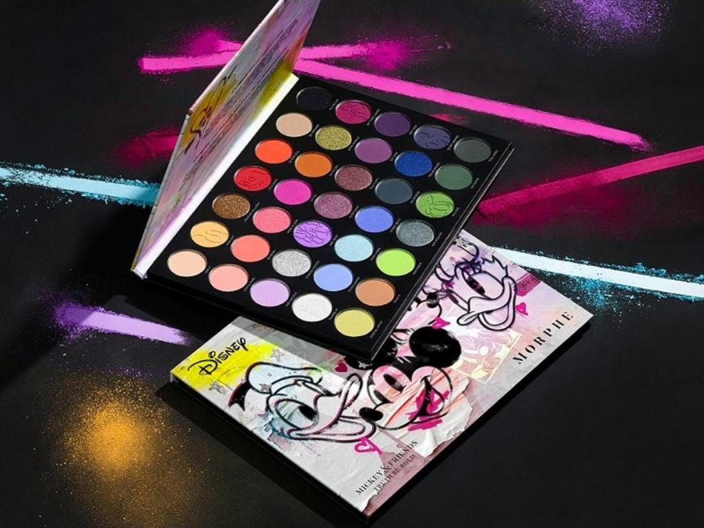 morphe mickey & friends truth be bold artistry eyeshadow palette