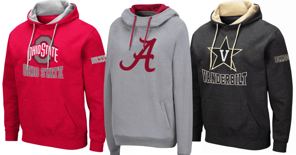 NCAA Fleece Hoodies from Kohl's