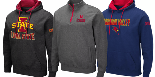 NCAA Team Fleece Hoodies & Pullovers Only $19.99 on Kohls.online (Regularly $45)