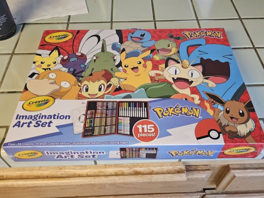 Pokemon Crayola Art Set