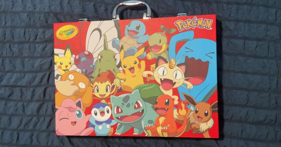 Pokemon Crayola Imagination Art 115-Piece Set box