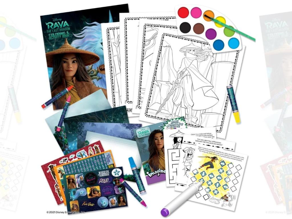 Raya and the Last Dragon World Of Art & Activity Kit