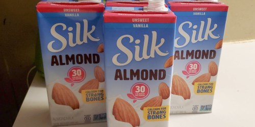 Silk Unsweetened Vanilla Almond Milk 6-Pack Only $9.21 Shipped on Amazon