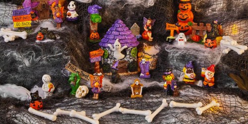 Dollar Tree onlineplete Fairy Garden Sets from $20 Online (Halloween & Fall Themes!)