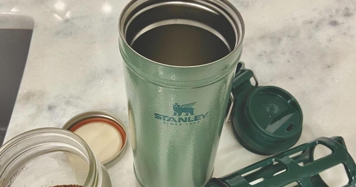 Stanley Classic Leak Proof Vacuum Insulated Travel Mug w/ French Press