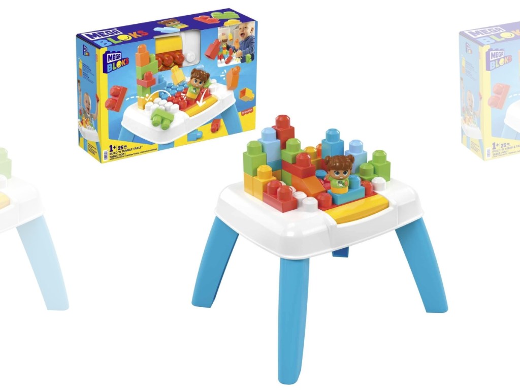 Stock photo of Mega Bloks Build 'n Learn Table