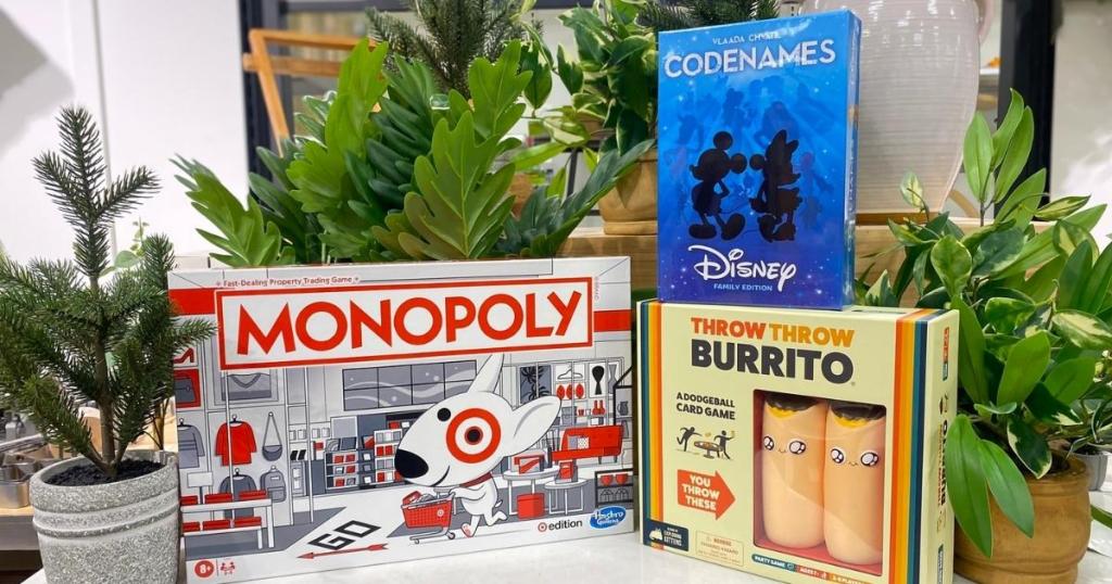 board games at Target