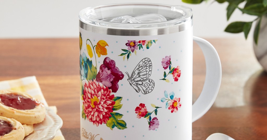 The Pioneer Woman Blooming Bouquet Stainless Steel Mug