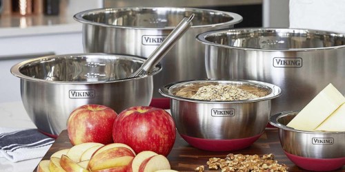 Viking Stainless Steel Bowl 10-Piece Set Only $19.98 on Sam’sClub.online