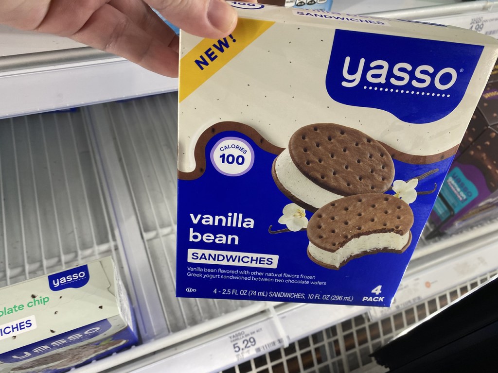 Yasso Vanilla Bean Sandwiches