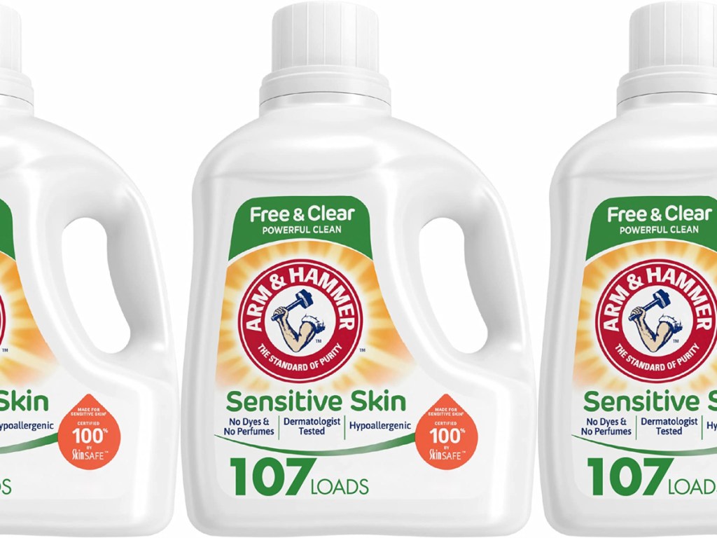 arm & hammer sensitive detergent