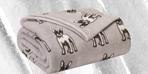 Microfleece Reversible Blankets from $16.79 on Kohl’s.online (Regularly $40) + Free Shipping for Select Cardholders