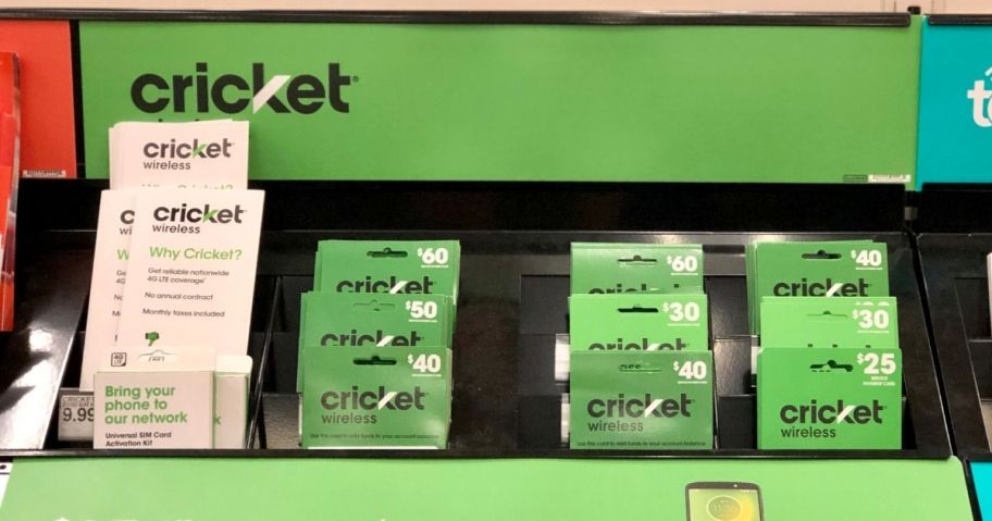 cricket wireless gift cards in store