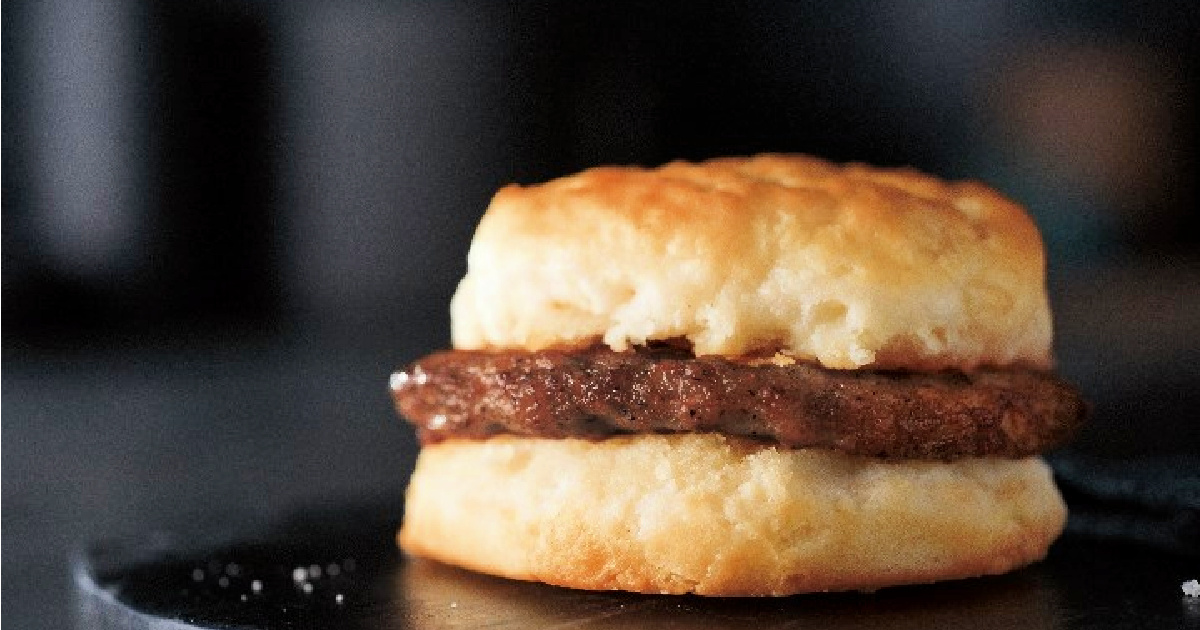 FREE Burger King Sausage Biscuit w/ $1 Purchase