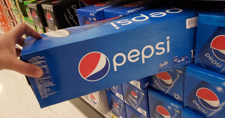 THREE Pepsi 12-Packs Just $12 at Dollar General