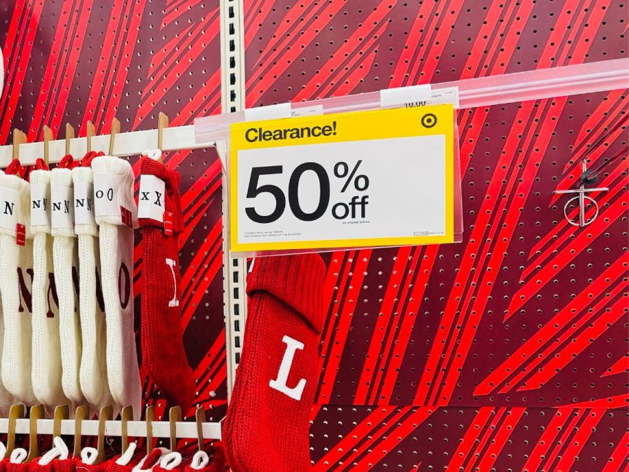 Get 50% Off Target Christmas Stockings = Cute Styles from $5!