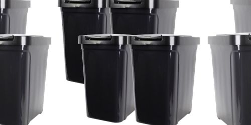 *HOT* 4 Mainstays Trash Cans Only $10.98 on Walmart.online (Just $2.75 Each!)