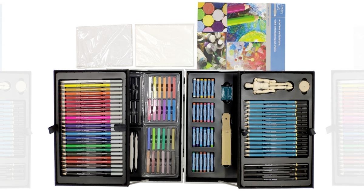 Artist's Loft Necessities 126-Piece Drawing Art Set