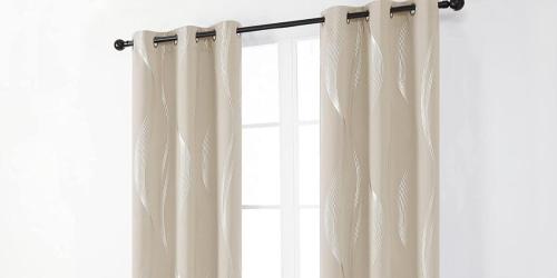 Blackout Curtain Panel Sets from $10 on Amazon (Regularly $30) | Lots of Colors & Sizes