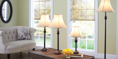 Better Homes & Gardens 4-Piece Lamp Set Just $49.97 Shipped on Walmart.online (Only $12.49 Each!)