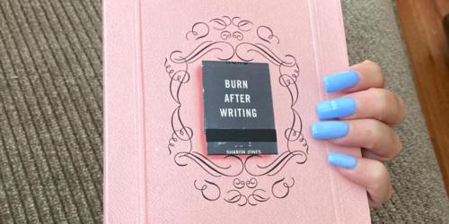 Burn After Writing Journal Just $6.99 on Amazon (Regularly $14)