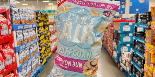 Score FREE Cinnamon Bun Like Air Puffcorn at Sam’s Club After Rebate