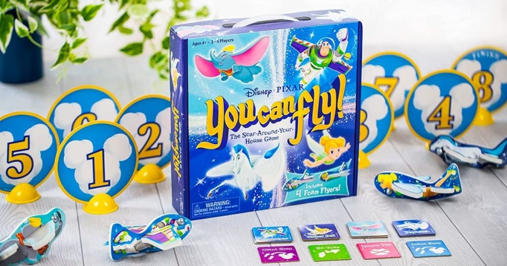 disney pixar you can fly game with pieces