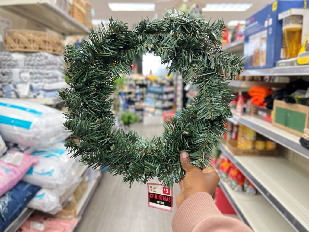 Dollar General Christmas Wreath