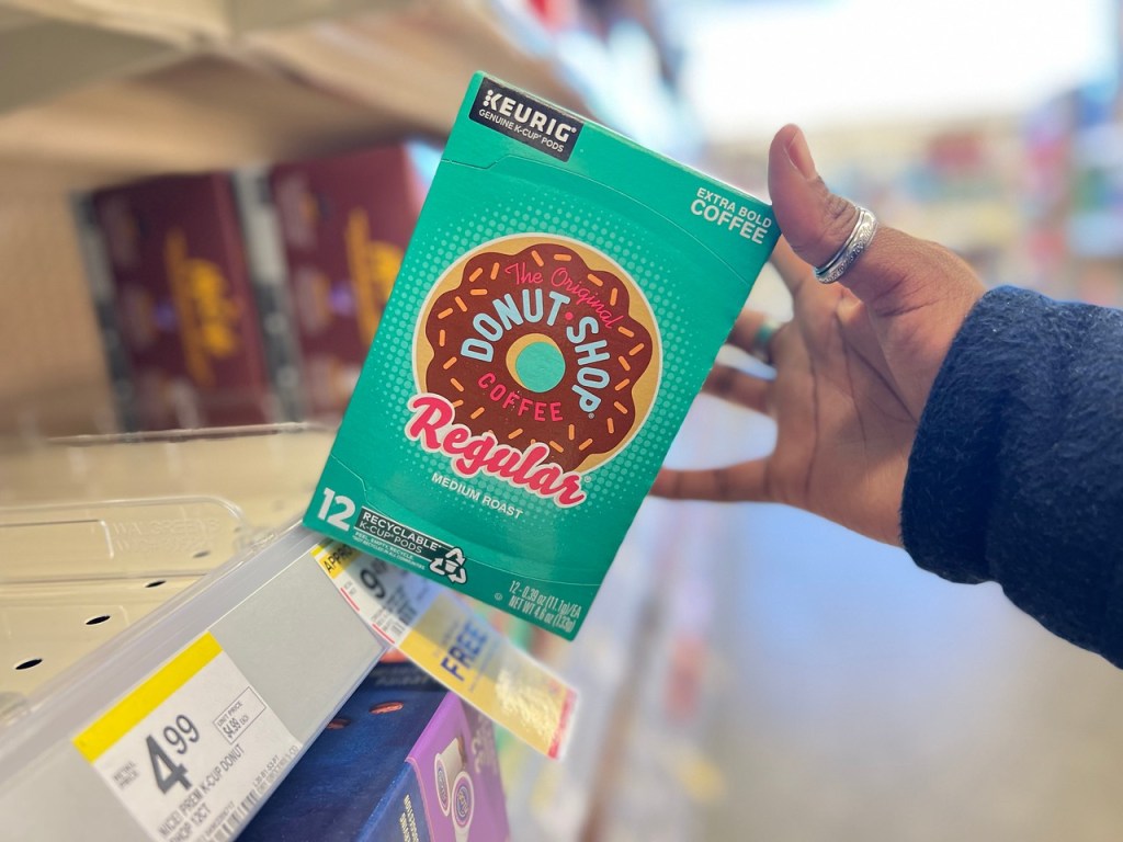 Donut Shop Coffee on store shelf