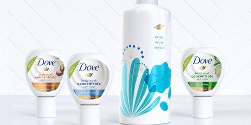 ** Dove Body Wash Concentrate & Reusable Bottle Kits from $6.99 at Target (In-Store & Online)