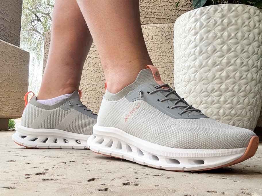 Easy Spirit Shoes being worn