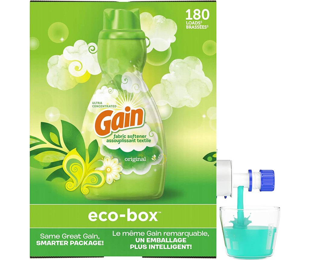 Gain Eco-Box Liquid Fabric Softener