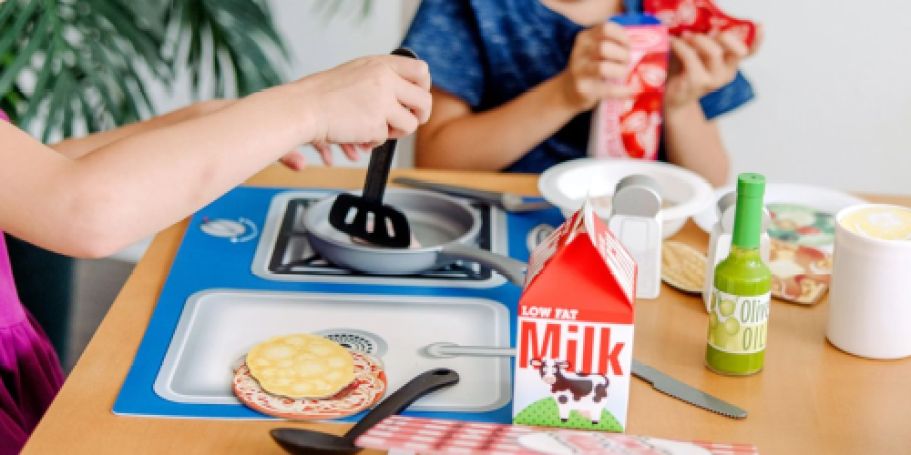 Melissa & Doug 58-Piece Kitchen & Food Playset Only $10 on Walmart.online (Regularly $40)