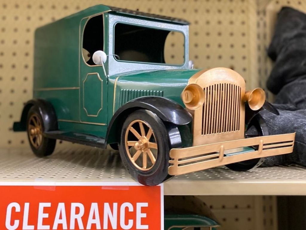 Hobby Lobby Green Car